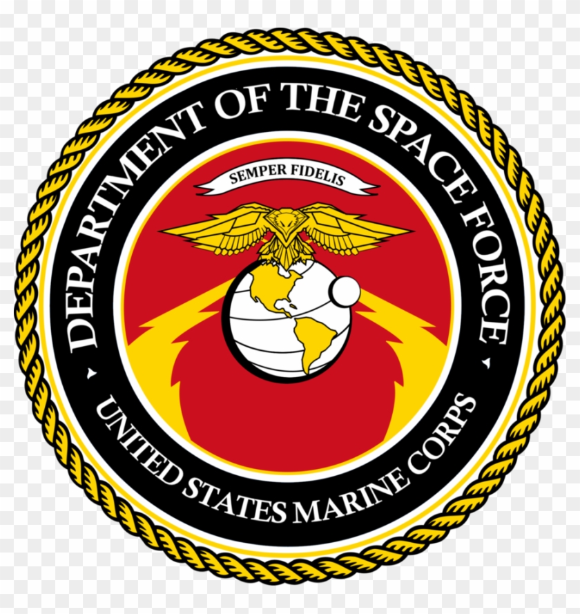 United States Marine Corps Logo Png - Department Of Space Force Clipart #3289074