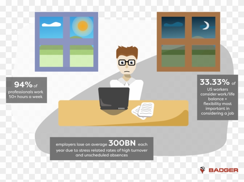 Work Flexibility - Graphic Design Clipart