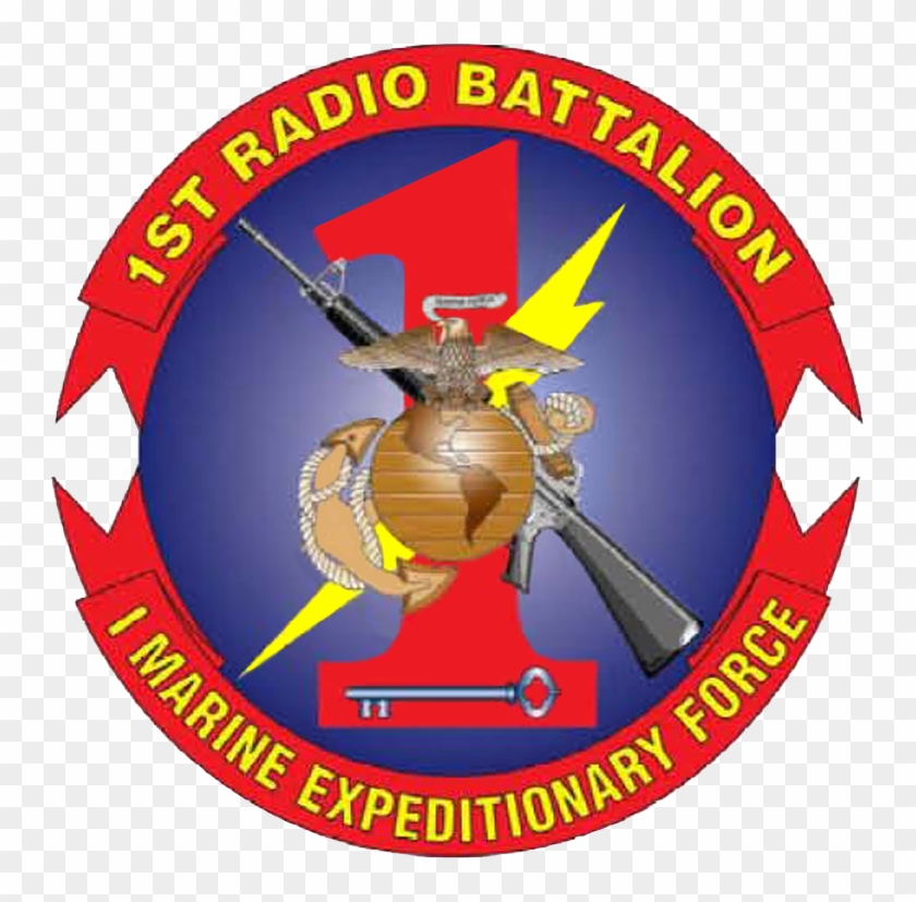1st Radio Battalion - 1st Radio Bn Logo Clipart #3289494