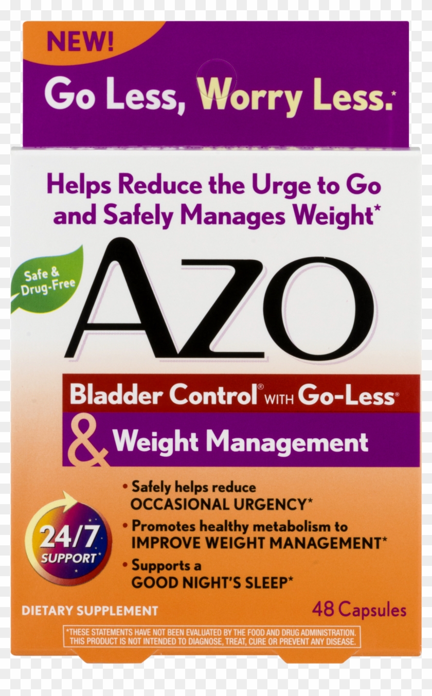 Azo Bladder Control Weight Loss Supplement, Capsules, - Poster Clipart #3289531