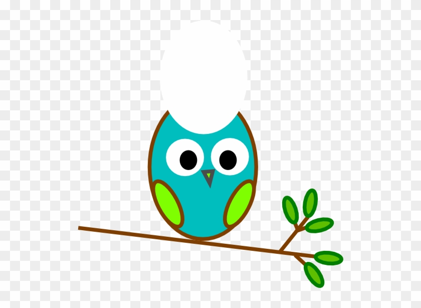 Blue Owl Svg Clip Arts 600 X 533 Px - Happy 1st Birthday Kylie - Png Download