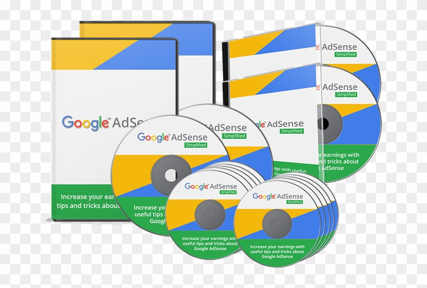 This Google Adsense Simplified Course Shows You How - Cd Clipart