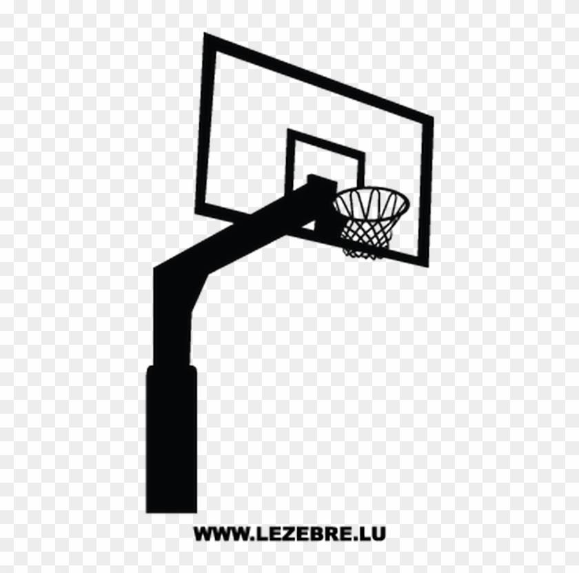 Sticker Panier Basket - Playing Basketball Design Clipart #3289879