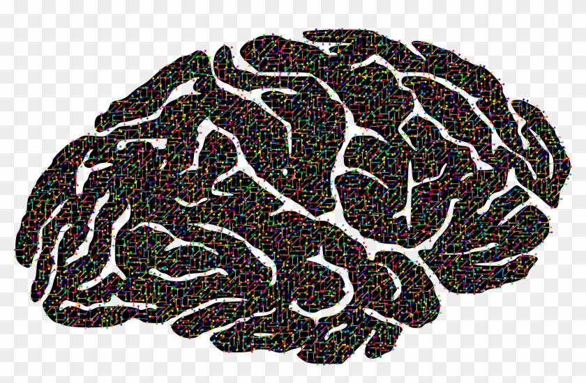 This Free Icons Png Design Of Prismatic Molecular Brain - Brain With Words Inside Clipart #3289904