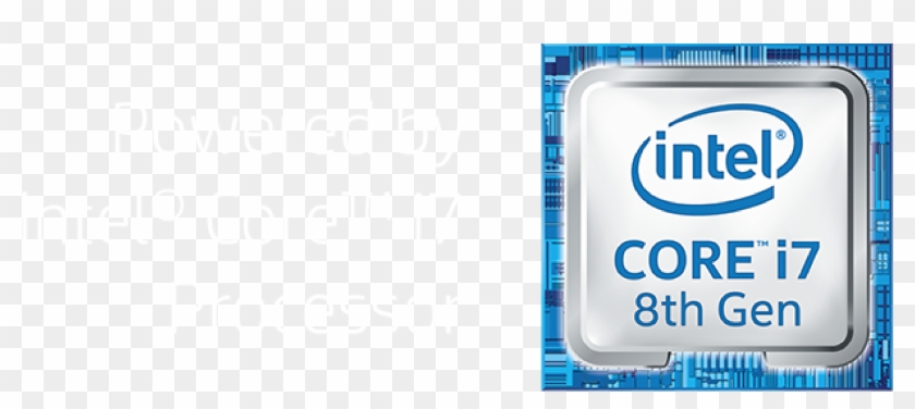 Intel Logo-02 - Intel Core I7 7700 Processor Clipart #3289934