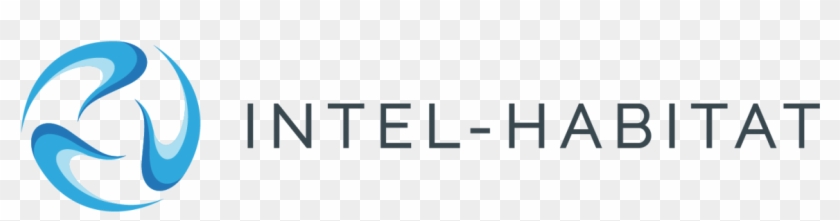 Logo Intel Habitat Foncé - Graphic Design Clipart #3290080