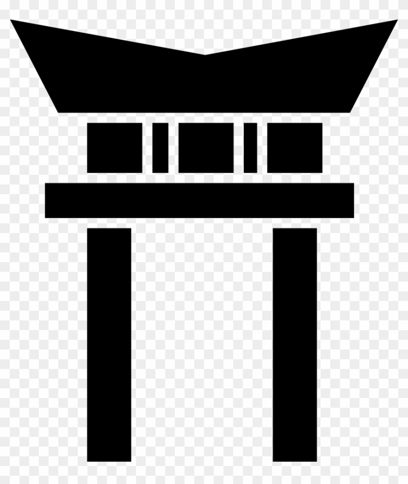 Png File - Simbolo Torii Clipart