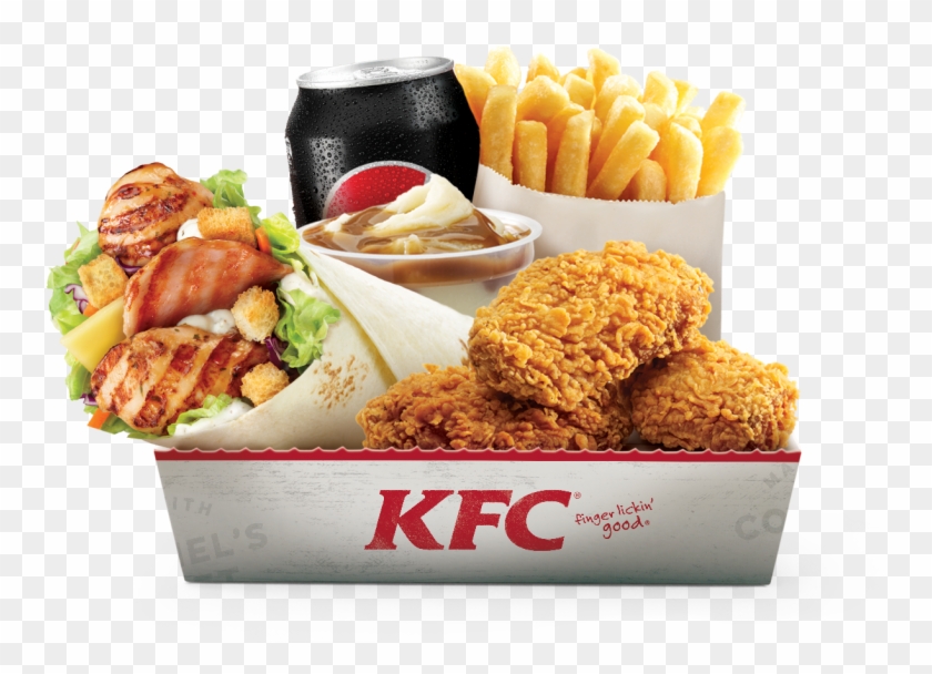 Chicken Caesar Twister Boxed Meal - Boxed Meal Kfc Clipart