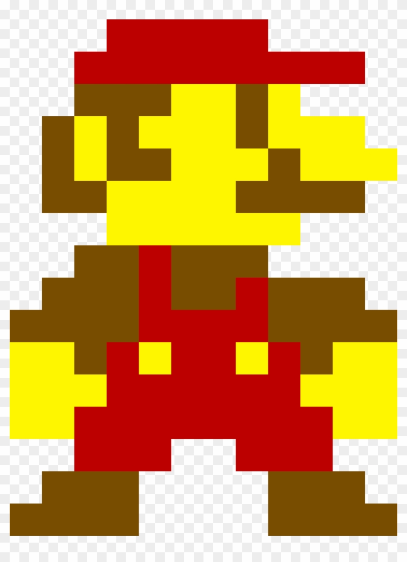 Small Mario - Mario Bros Pixel Clipart #3291238