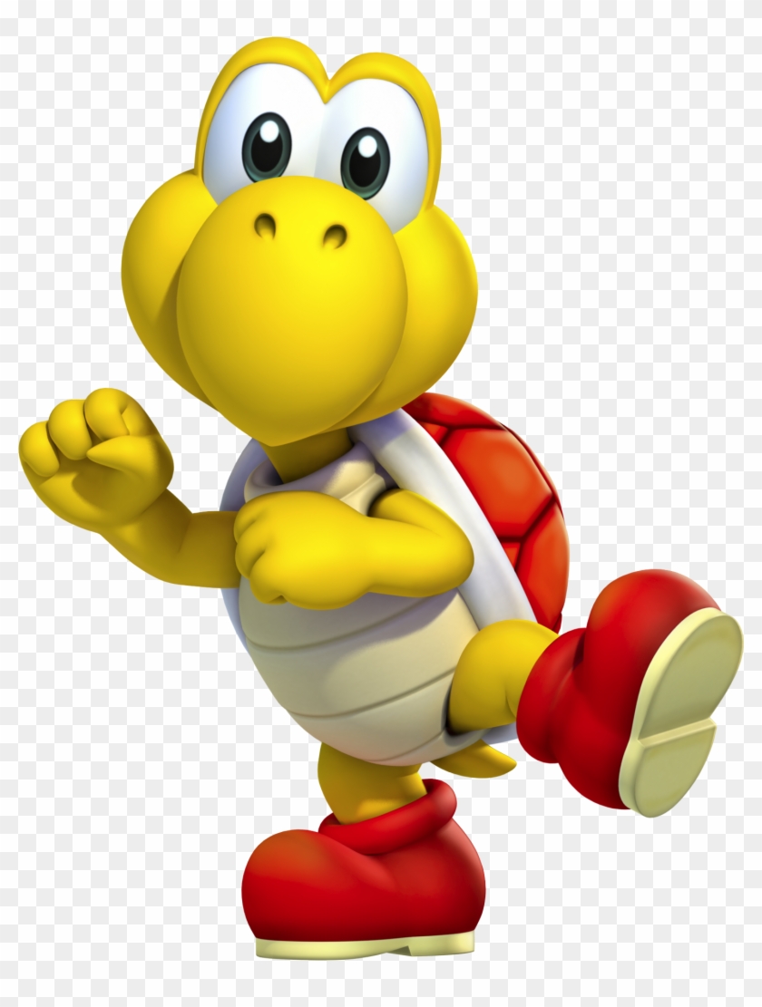 Mario Kart For Mario Kart Wii What Small Character - Red Koopa Troopa Clipart