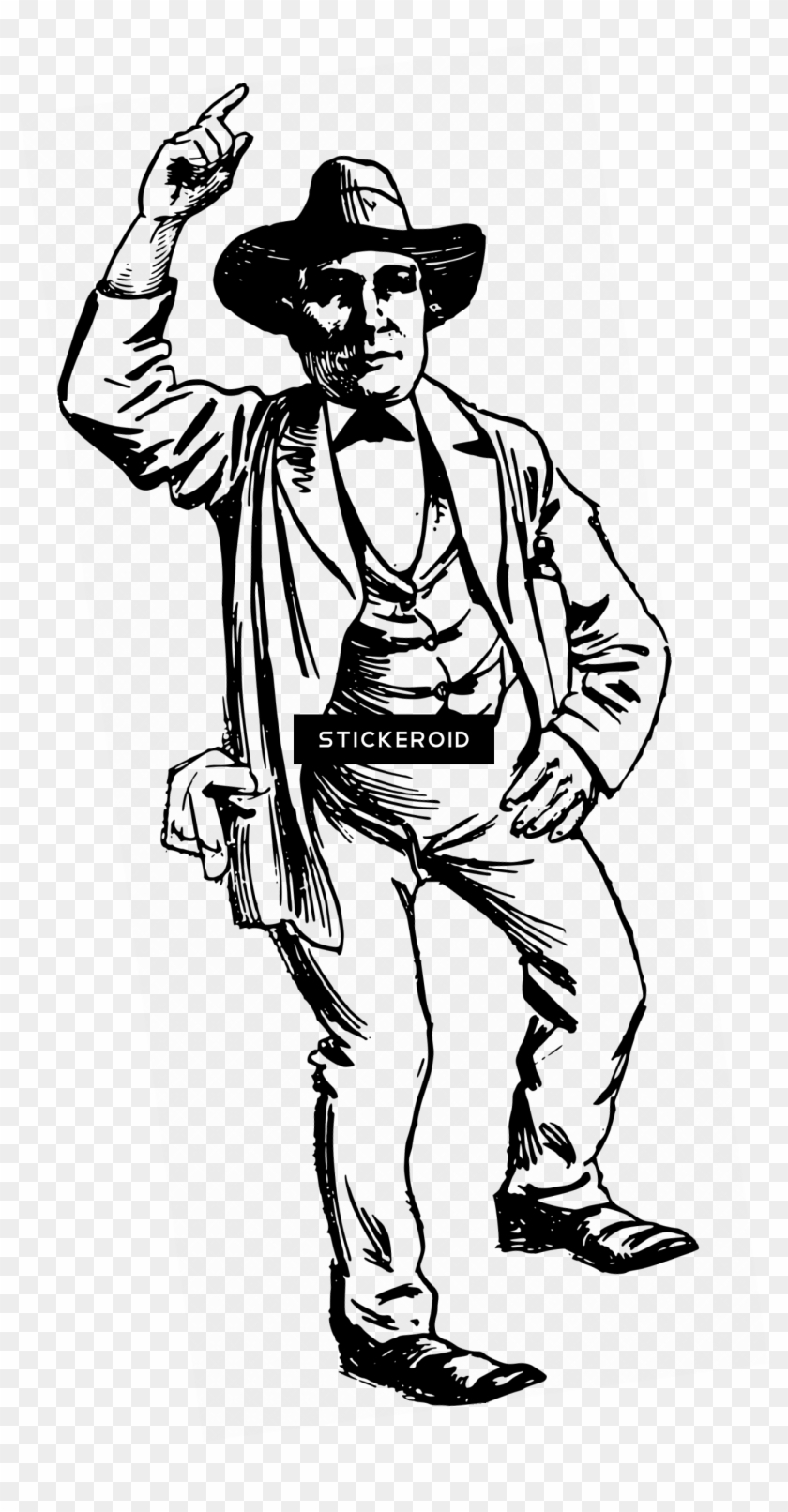 Drawing Cowboys Star - Illustration Clipart #3291637