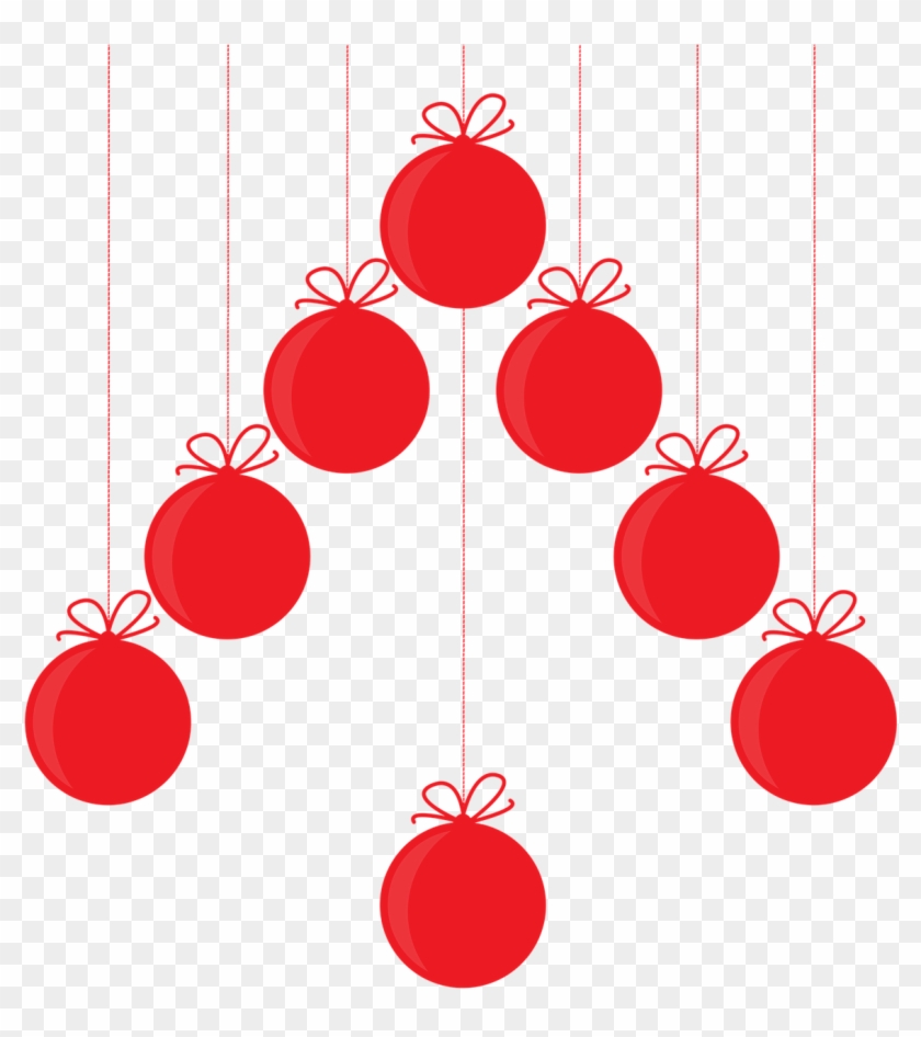 Christmas Ball Ball Decoration - Palle Di Natale Stilizzate Clipart #3291696