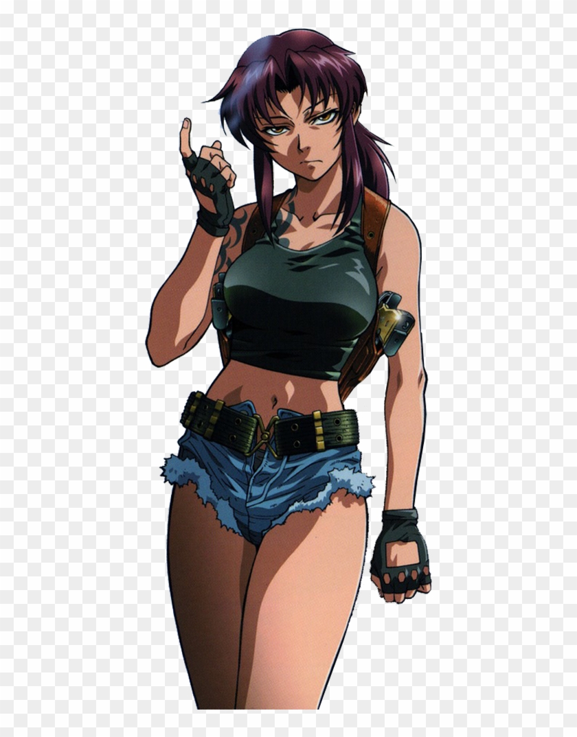 Revy Drawn By Candycanecroft - Black Lagoon Revy Png Clipart