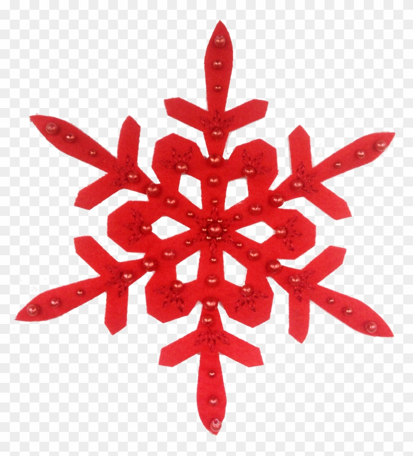 The Gallery For > Red Snowflake Png - Simple Silhouette Snowflake Black And White Clipart #3292097