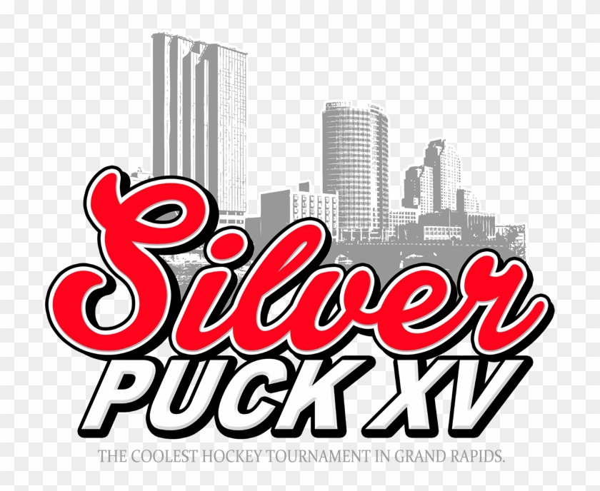 Silver Puck Challenge - Grand Rapids Skyline Clipart #3292700