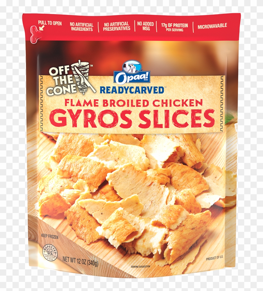 Opaa Gyro Slices Clipart