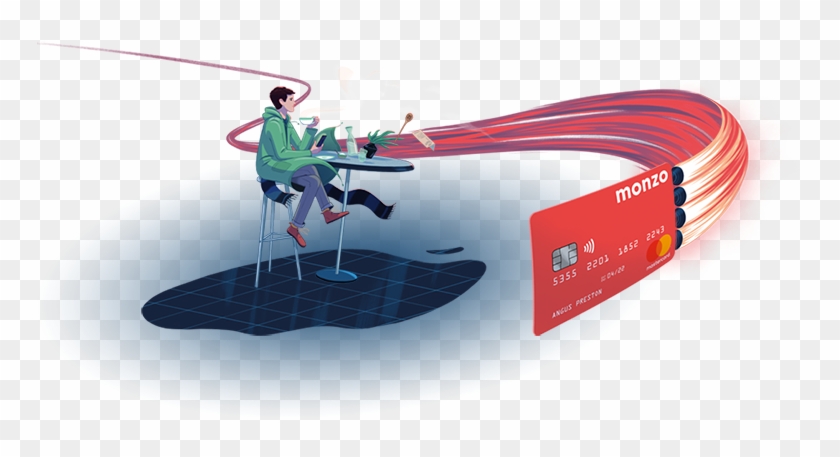 35,000 People Open A Monzo Account Every Week - Illustration Clipart