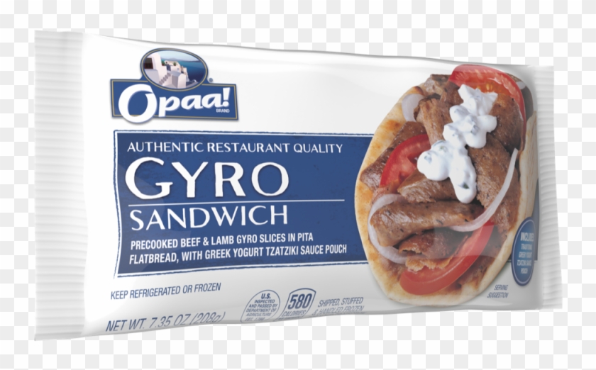 Enjoy Authentic, Restaurant-quality Greek Gyros Right - Gyro Sandwich Clipart #3293148