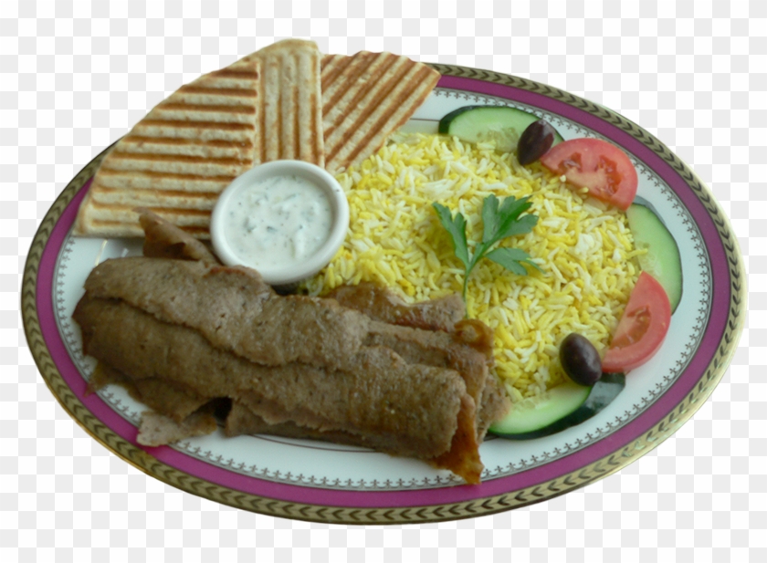 #13 Gyros And Rice - Gyros With Rice Clipart