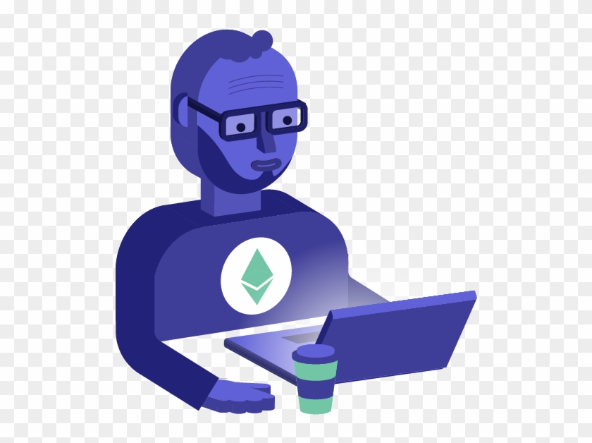 Developer Blockchain Clipart #3293622