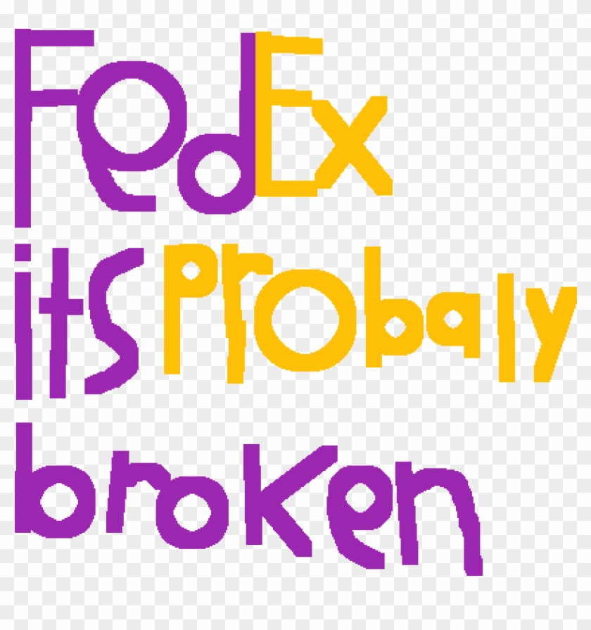 If The Fedex Logo Was Honest - Graphic Design Clipart #3293704