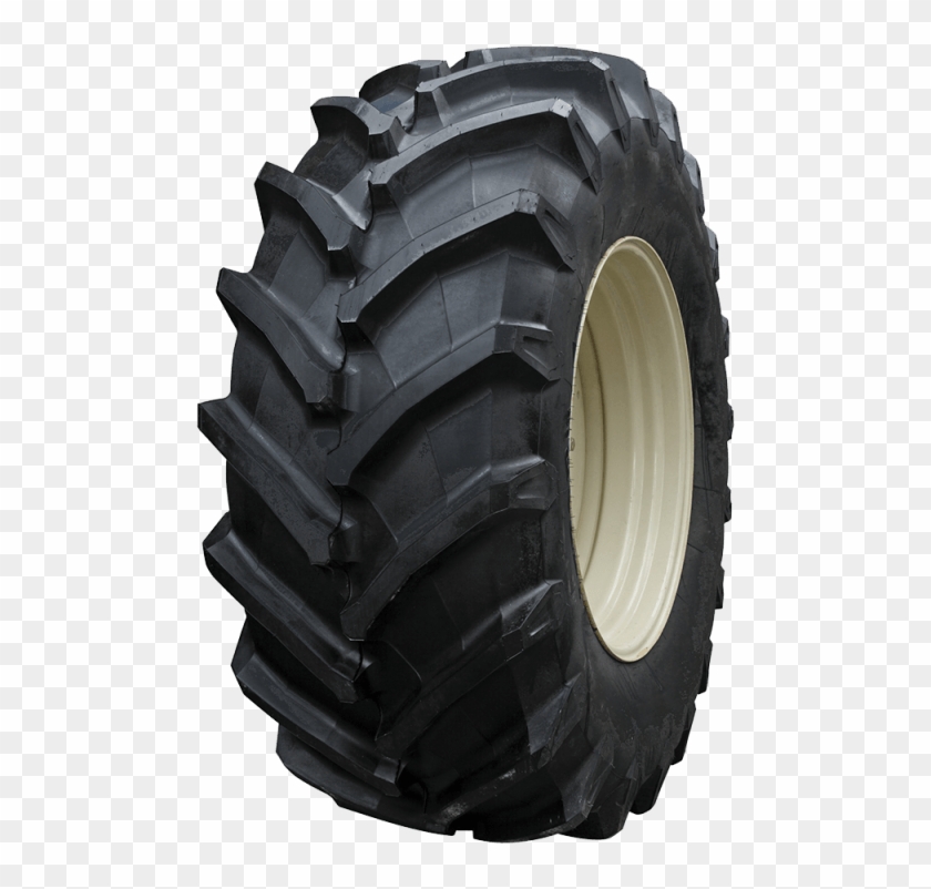 A Tractor Wheel And Tyre - Truck Tyre Png Clipart
