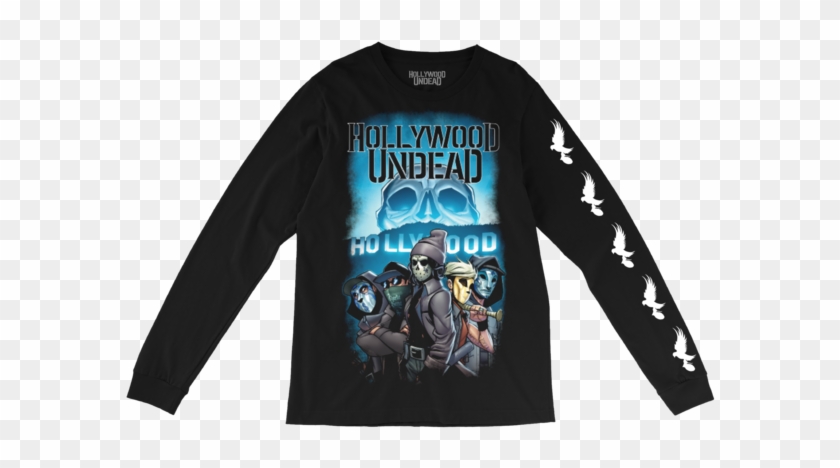 Hollywood Undead Comic Crew Long Sleeve Clipart #3294446