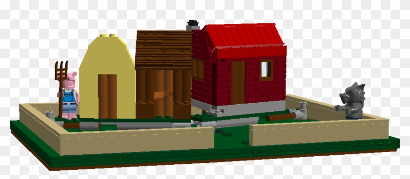 Three Little Pigs - House Clipart #3294579