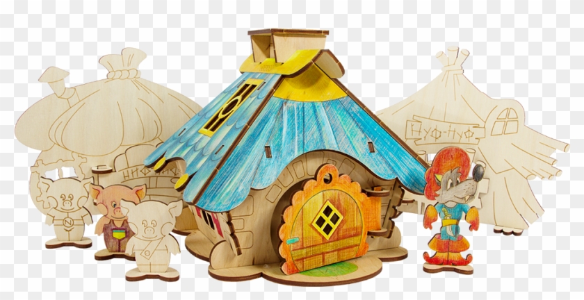 The Three Little Pigs Clipart