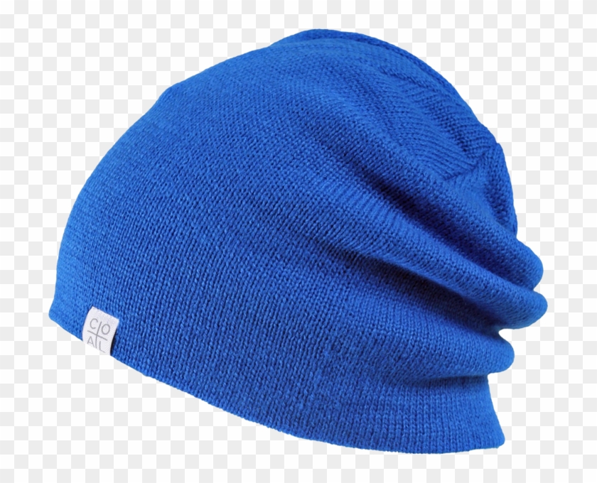 Blue Transparent Beanie - Transparent Background Winter Hat Png Clipart