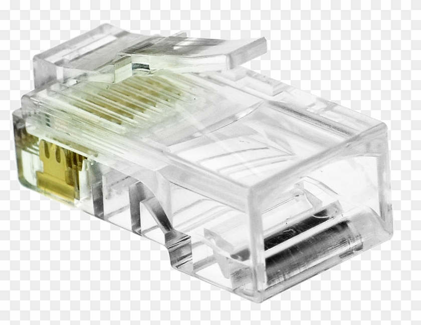 Cat5e Connector Rj45 Plug For Cat5e Ethernet Cable - Electrical Connector Clipart