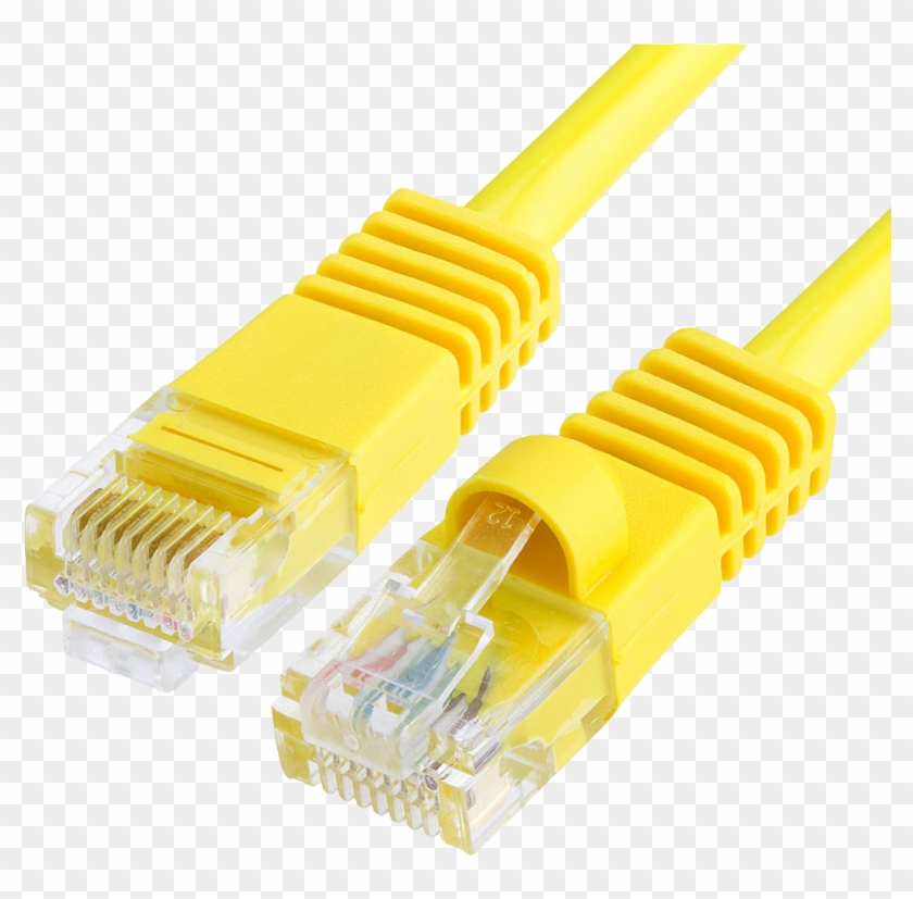 Image - Cat 5 Cable Yellow Clipart
