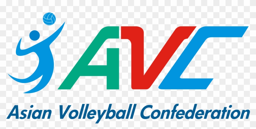 Logo Asian Volleyball Confederation - Asian Volleyball Confederation Clipart #3295496