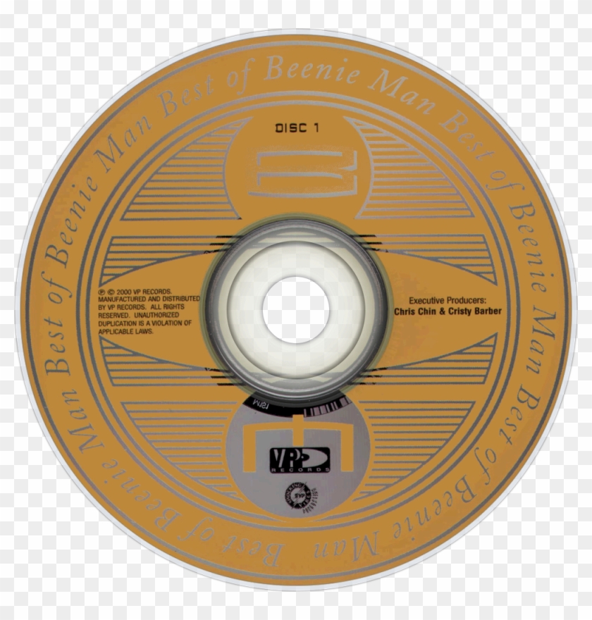 Beenie Man Best Of Beenie Man Cd Disc Image - Circle Clipart #3295552