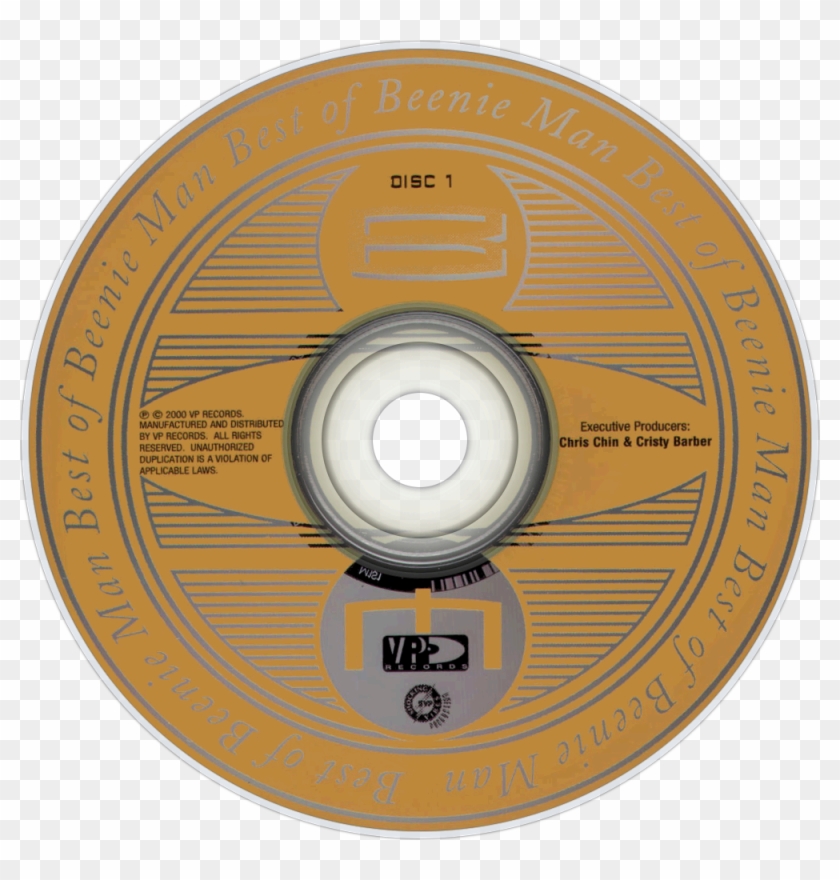 Beenie Man Best Of Beenie Man Cd Disc Image - Circle Clipart
