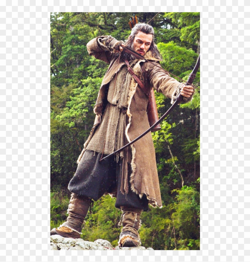 Brad Girion Luke Evans The Hobbit Coat - Bard Coat The Hobbit Clipart