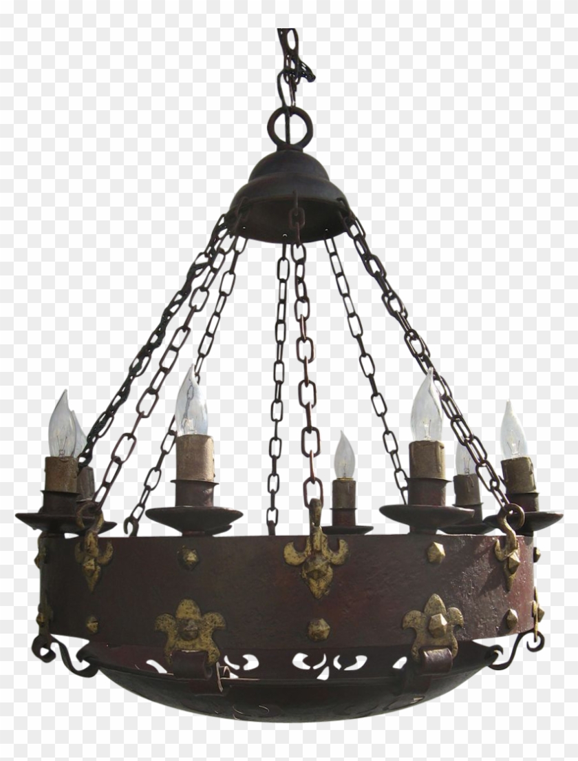 Gothic Chandelier Png Clipart #3296729