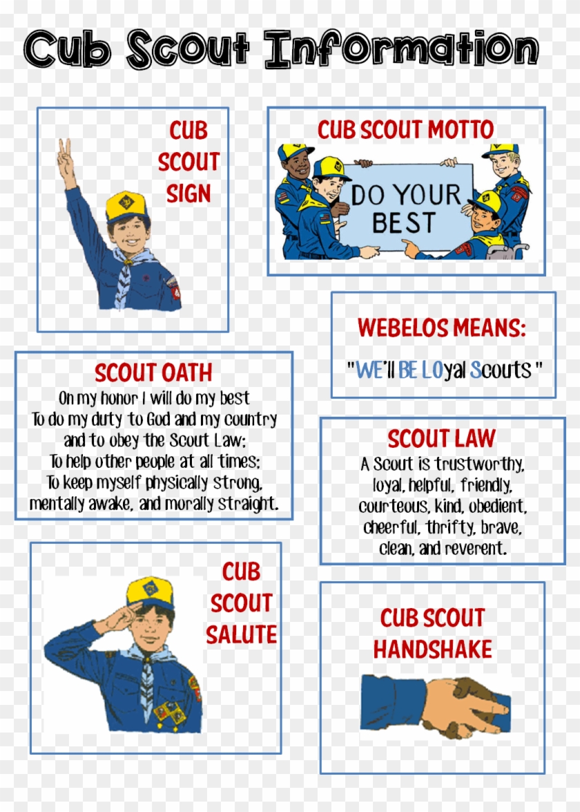 Cub Scouts - Cub Scout Oath And Law Clipart #3297019