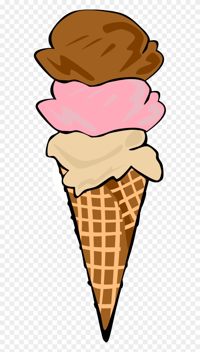 Clip Art Gerald G Ice Cream Cones Ff Menu 8 Svg - Ice Cream Clipart - Png Download
