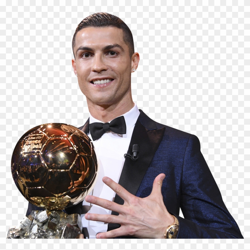 Lien Direct, - Cristiano Ronaldo Ballon D Or Png Clipart #3297206