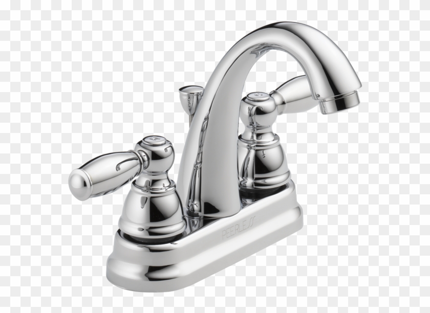 Two Handle Bathroom Faucet - Peerless Faucet Clipart #3297349