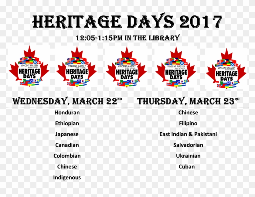 Heritage Days Poster Clipart #3297354