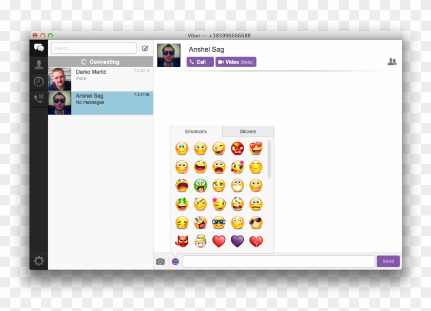 Viber For Mac - Viber Typing On Mac Clipart #3297797