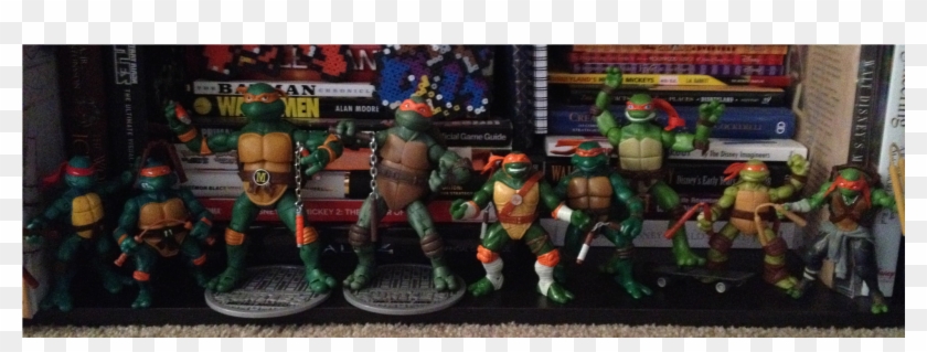 My Collection Of Michelangelo Figures Through The Generations - Action Figure Clipart