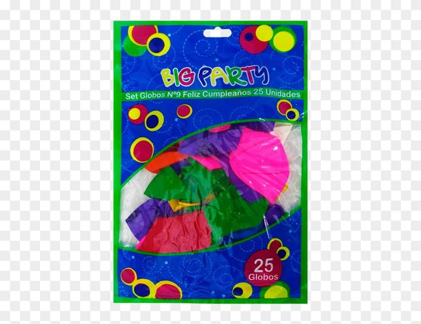 Globo Nº9 "feliz Cumpleaños" Surtidos 25 Unidades Big - Child Art Clipart #3298179