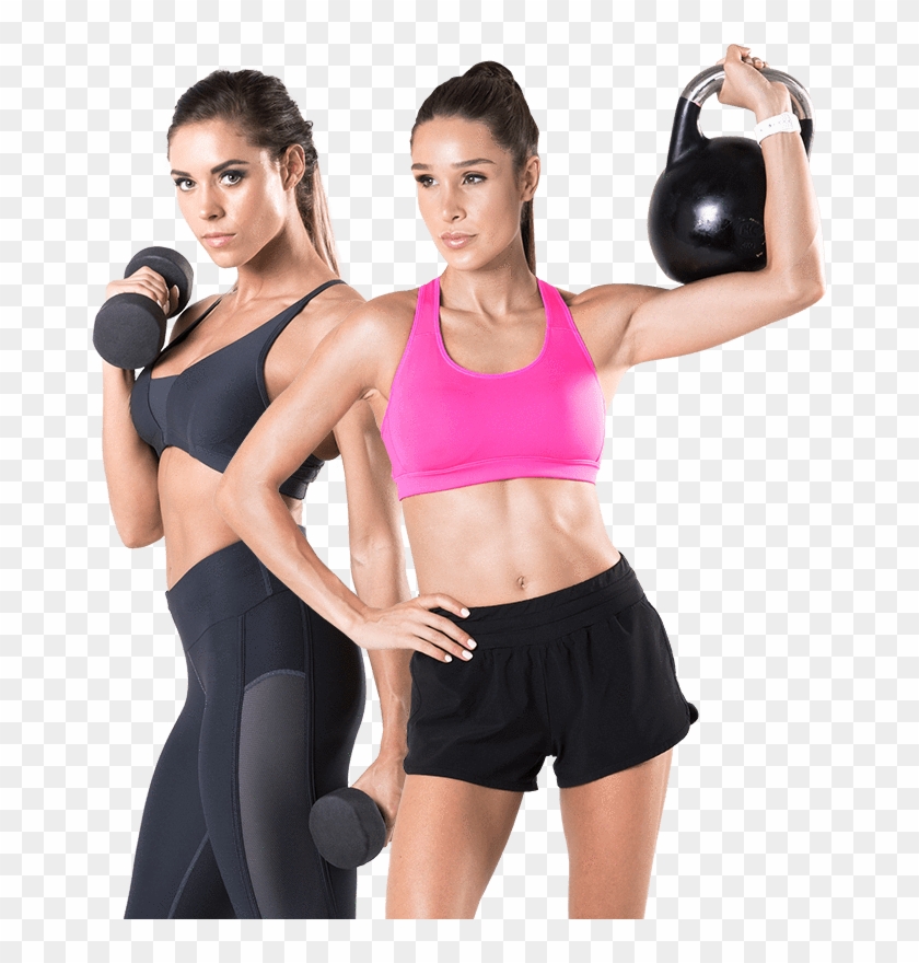 Три девушки спорт