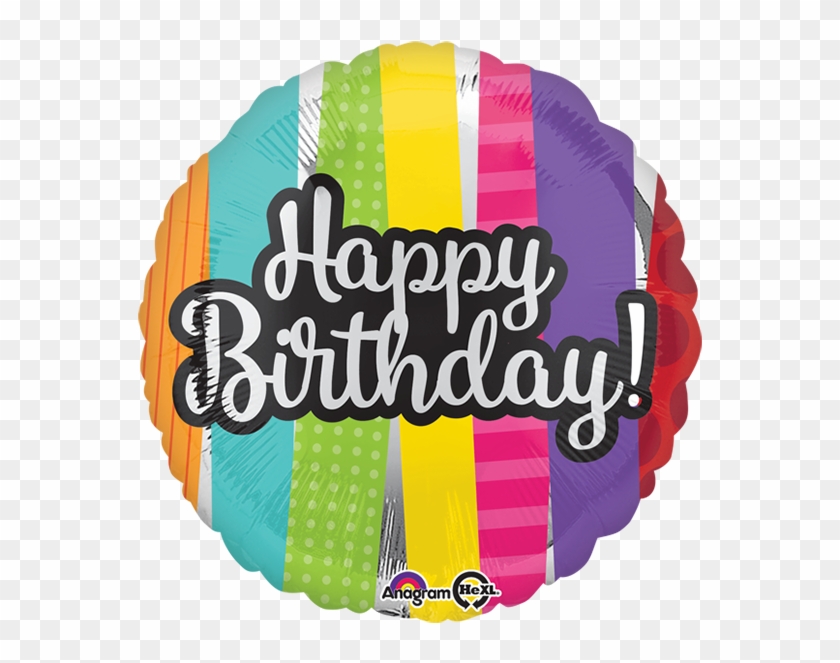 Happy Birthday Patterns 18" - Graphic Design Clipart