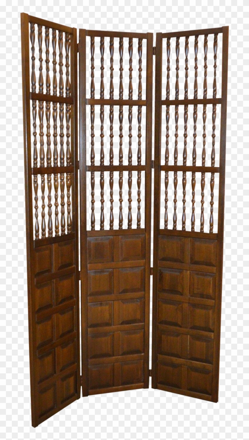 Vintage Jacobean Style Wood Room Divider On Chairish - Room Divider Clipart