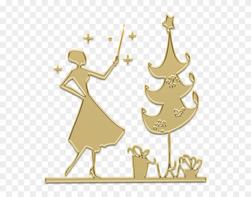 New Year's Eve, Christmas, Christmas Tree, Golden - Новогодние Золотые Шары Png Clipart