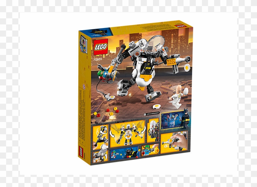 Egghead Mech Food Fight - Lego Egg Mech Clipart